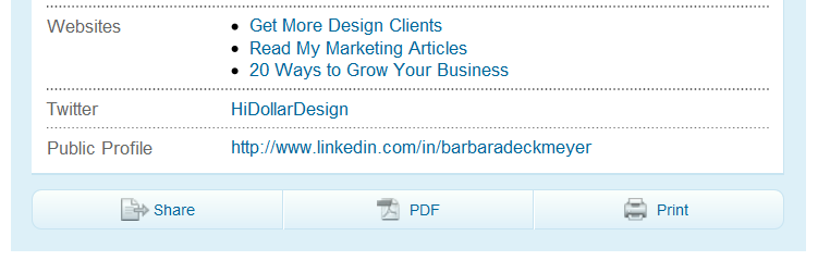 Linkedin Websites