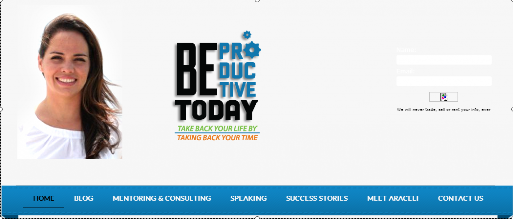 Be Productive Today Helping small business owners find productivity